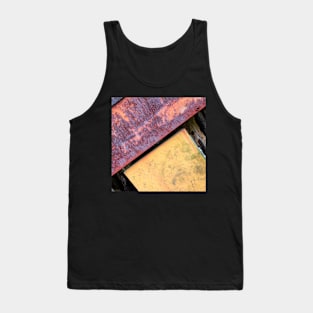 Metal and Rust abstract photography Tank Top